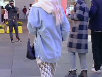 白头发好看的小姐姐图片